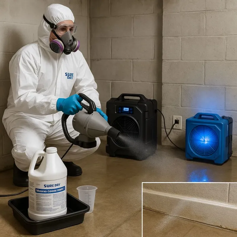 Sanitization and Odor Removal process in Bella Vista, AR