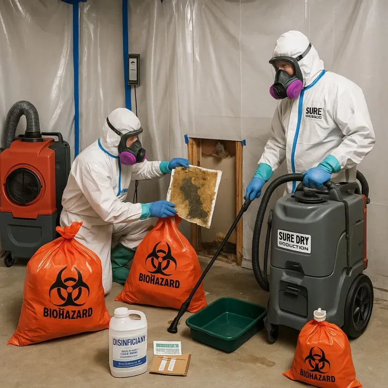 Contaminated Water Handling Protocols process in Bella Vista, AR
